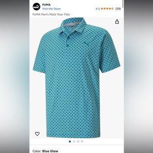 Puma Men’s Mattr Roar Golf Polo
